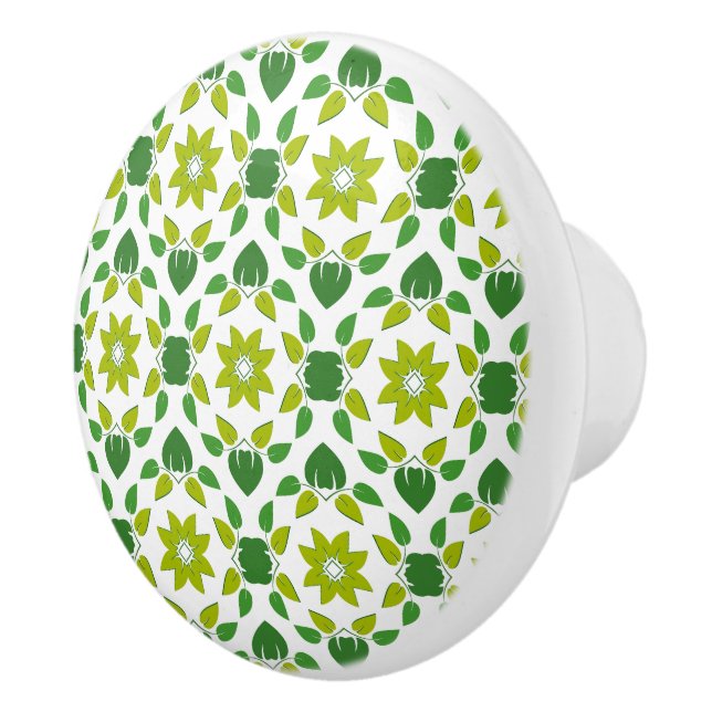 Löv Mönster, Mönster i Löv, Grönt Löv Knopp (Höger)