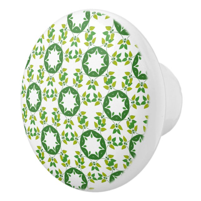 Löv Mönster, Mönster i Löv, Grönt Löv Knopp (Höger)