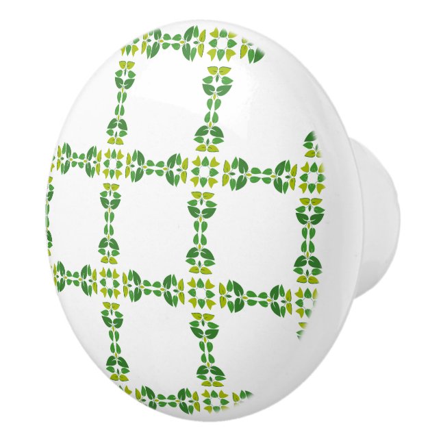 Löv Mönster, Mönster i Löv, Grönt Löv Knopp (Höger)