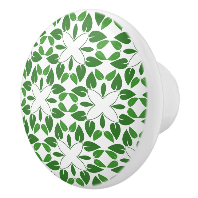 Löv Mönster, Mönster i Löv, Grönt Löv Knopp (Höger)