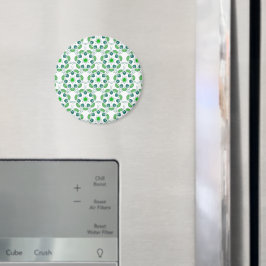 Löv Mönster, Mönster i Löv, Grönt Löv Magnet