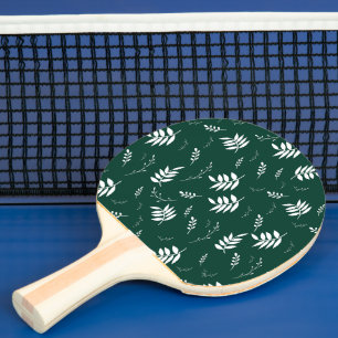 löv mönster pingisracket