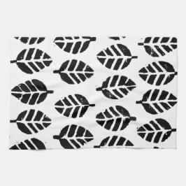 Löv Mönster Potato Print Kitchen Towels Kökshandduk