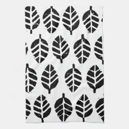 Löv Mönster Potato Print Kitchen Towels Kökshandduk