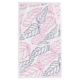 Löv Mönster Teckning Gift Bag