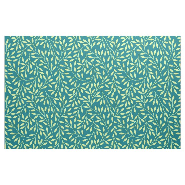 löv mönster tyg (Fat Quarter)