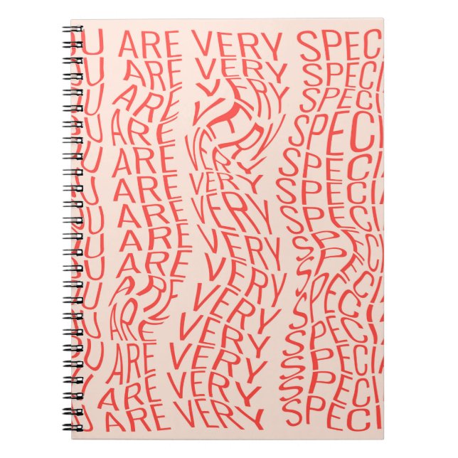 Lov motiveringsbeteckning: Du är mycket specifik Anteckningsbok (Framsidan)