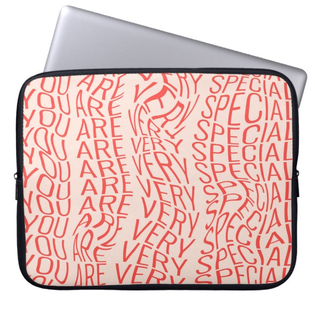 Lov motiveringsbeteckning: Du är mycket specifik Laptop Fodral (Framsidan)