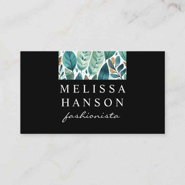 Löv | Natur Visitkort (Framsida)