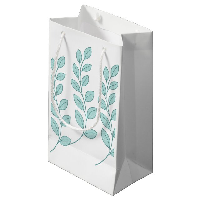 Löv Nature Gift Bag (Framsidan Vinklad)