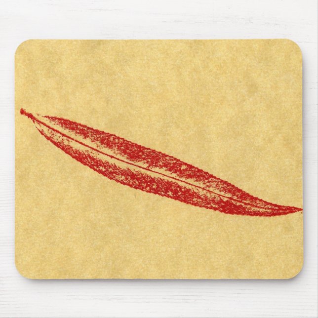 Löv Nature Prints Mousepad Musmatta (Framsidan)
