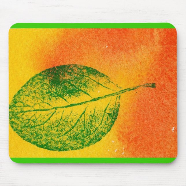 Löv Nature Prints Mousepad Musmatta (Framsidan)