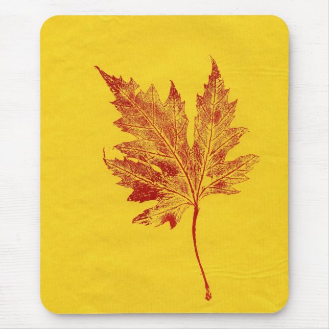Löv Nature Prints Mousepad Musmatta (Framsidan)
