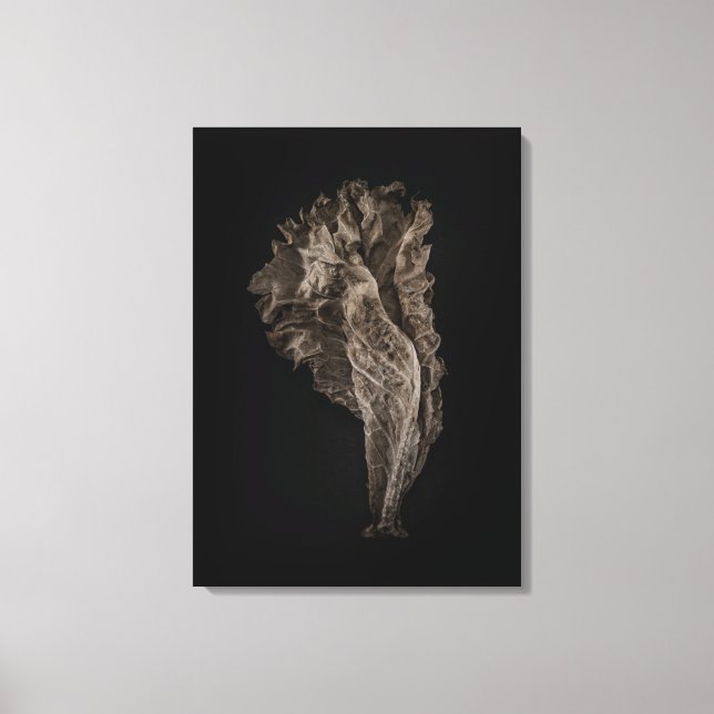 Löv nr 8 Färg version Canvastryck (Framsida)