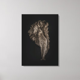 Löv nr 8 Färg version Canvastryck