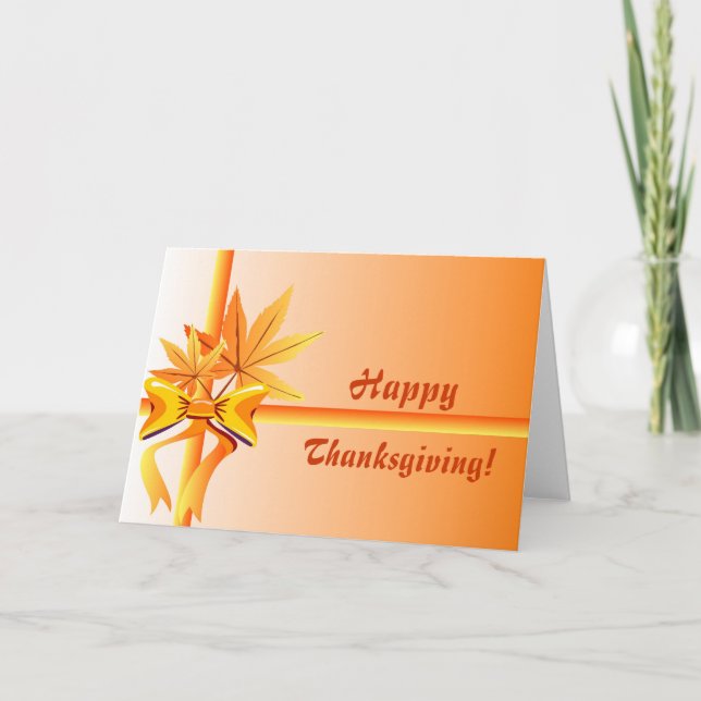 Löv och båge - kort (Framsida)