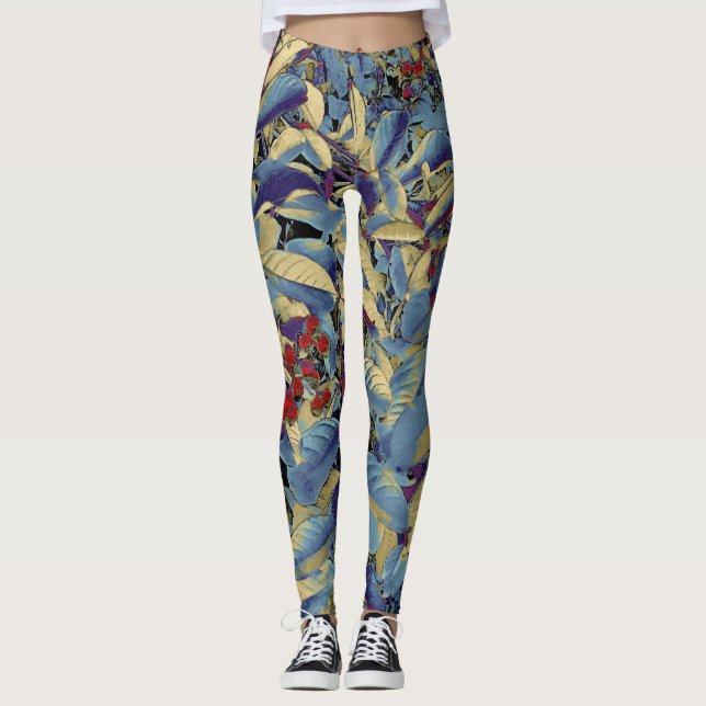  Löv och bär  Leggings (Framsida)