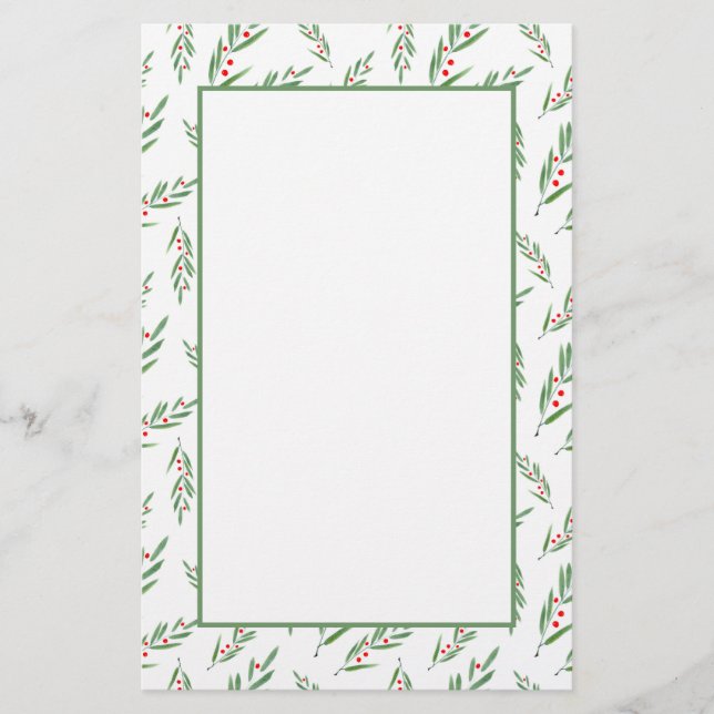 Löv och Berries Brevpapper (Framsida)