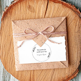 Löv och krutdurk med Kärlek Rubber Frimärke Stämpel