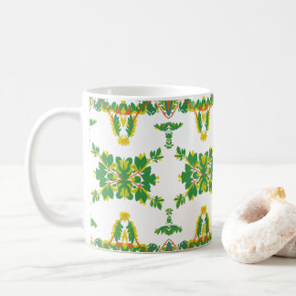 Löv och moln kaffemugg
