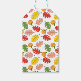 Löv och pumpor presentetikett