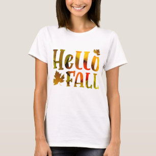 Löv-offert för hej höstmåne t shirt