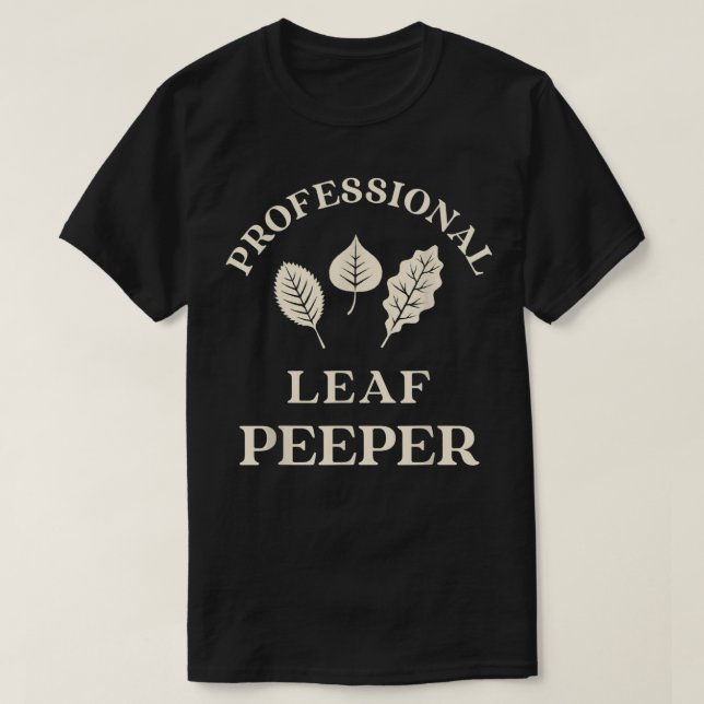 Löv Peeper Hösthösthöns, höstfälla T Shirt (Design framsida)