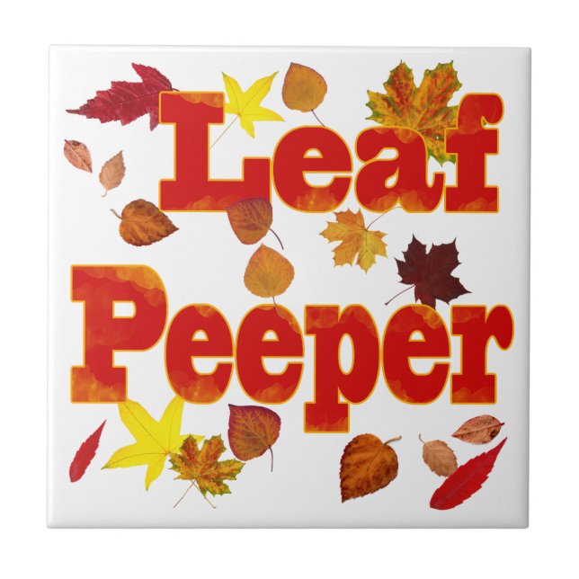 Löv Peeper Kakelplatta (Framsidan)