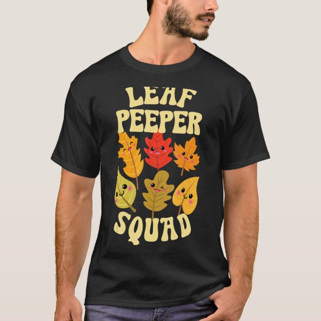 LÖV PEEPER SQUAD Fall Foliage Löv Peeping T Shirt (Framsida)