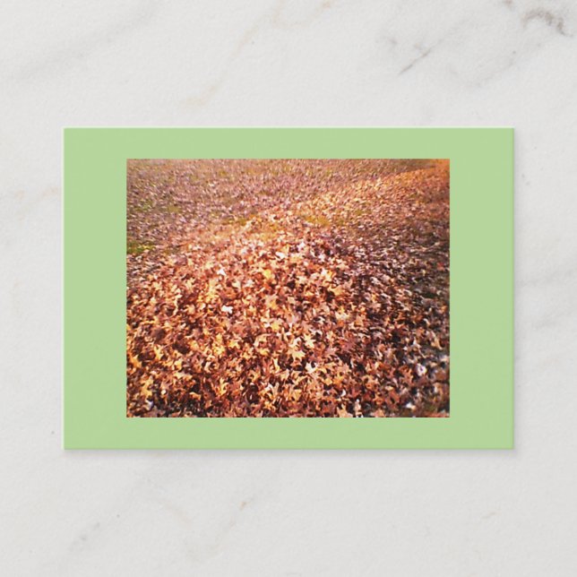 Löv Ringer- och borttagning Visitkort (Framsida)