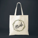Löv Script Tote | Översikt Tygkasse<br><div class="desc">Bride tote-väskan.</div>