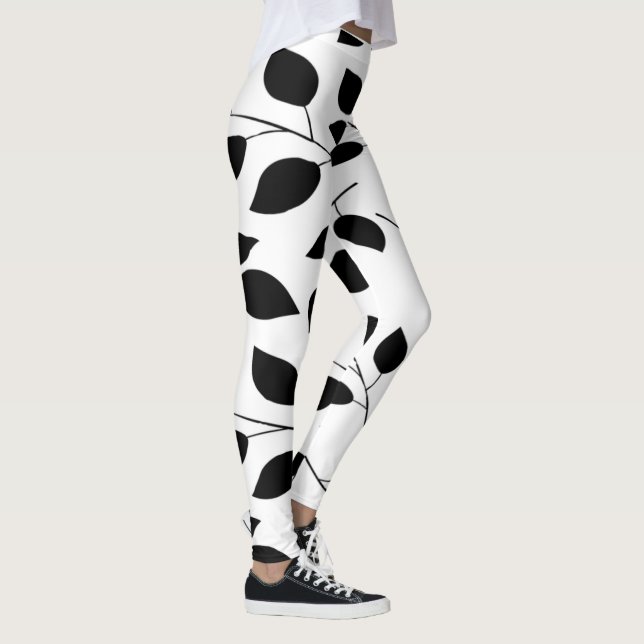 löv silhouette leggings (Höger)