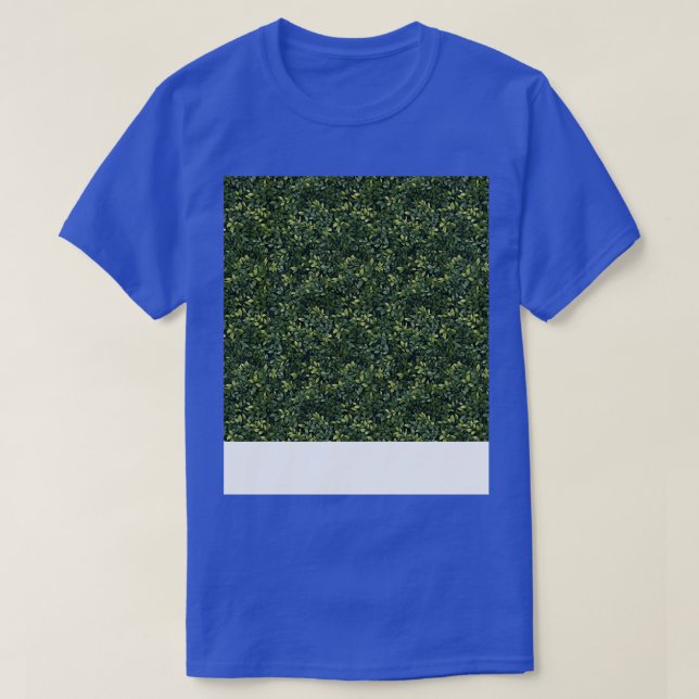 Löv sjölösa växten Mönster Foliage Löv Botanic T Shirt (Design framsida)