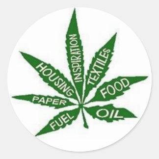 LÖV STICKER RUNT KLISTERMÄRKE