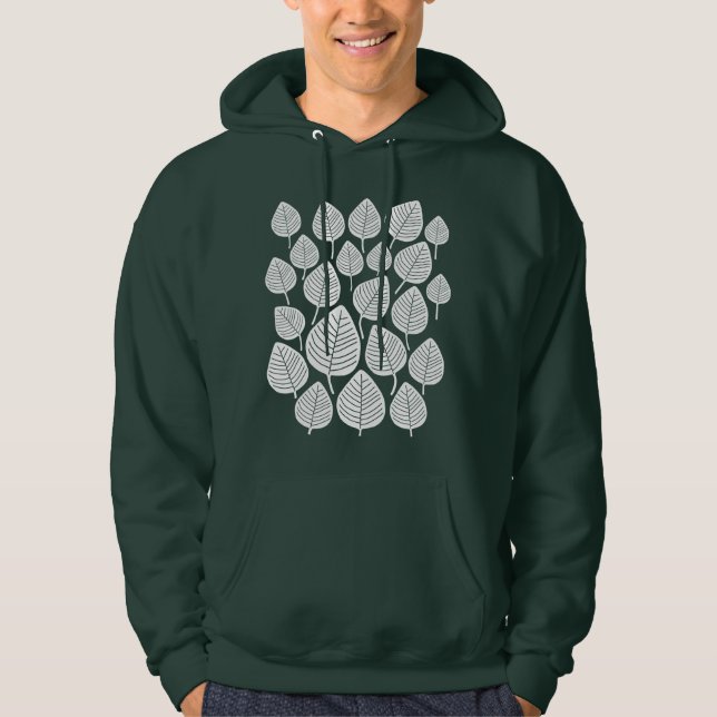 Löv Sweatshirt Med Luva (Framsida)