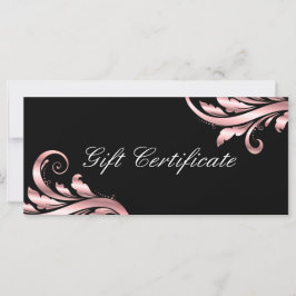 Löv Swirl Nail Salon Gift Certificate Rosa Black