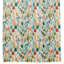 Löv-Themessen Shower Curtain