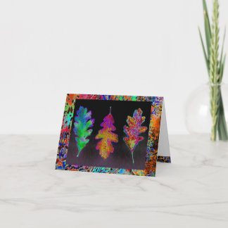 Löv Trio Notecard Kort