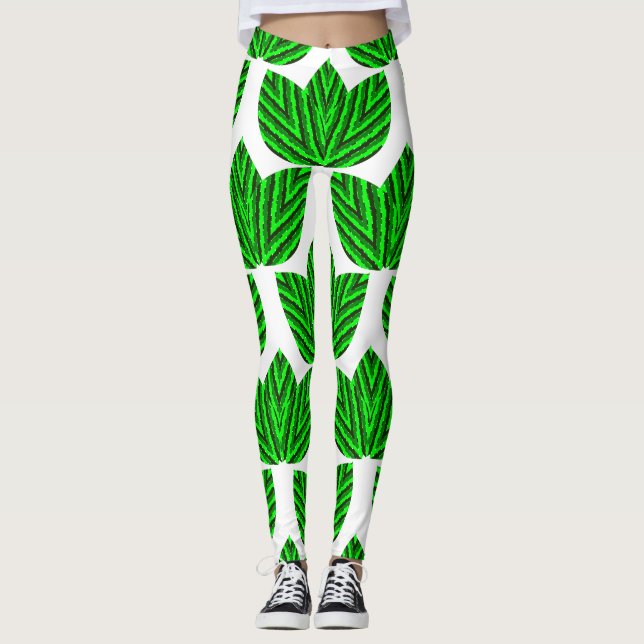Löv Trios Leggings (Framsida)