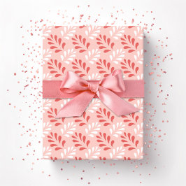 Löv Trivs Staket i Flamingo Presentpapper