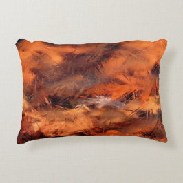 Löv under Ice Prydnadskudde