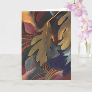 Löv under Vatten Georgia O'Keeffe Kort
