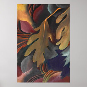 Löv under Vatten   Georgia O'Keeffe   Poster