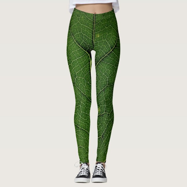 Löv Vein Leggings (Framsida)