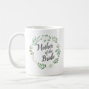 Löv Wandeans botaniska Greenery Mor i Bride Kaffemugg