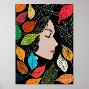 "Löv Woman: Tranquil Essence" Poster