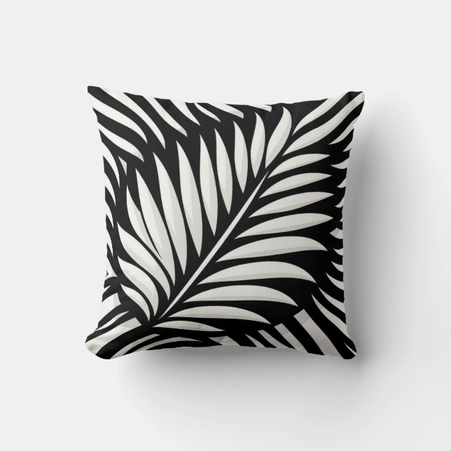 Löv Zebra ränder stil Kudde (Framsida)