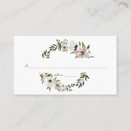 Lova Blommigt-platskort Placeringskort