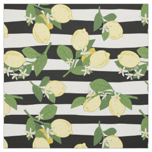 Lova citroner och Blommar Tyg