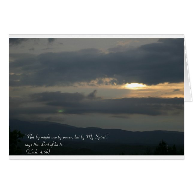 Lova Hälsningskort (Framsidan Horizontal)